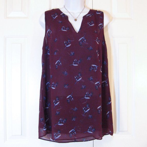 CAbi | 'Bouquet' Floral Print Tunic Blouse Top - Picture 2 of 10